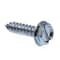 Prime-Line Sheet Metal Screw Self-Tap Hex Wsh Head Sltd Dr No. 10 X 3/4in Zinc Plated Steel 75PK 9025438 - alternate 1